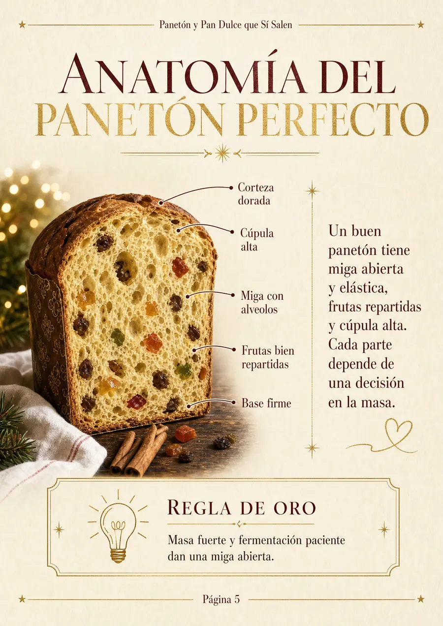 Interior de la guía: la anatomía del panetón perfecto
